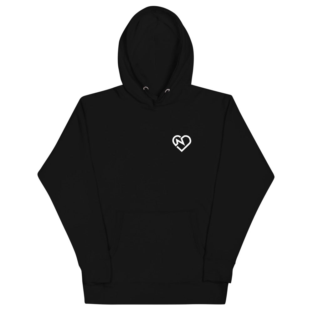 Heart logo unisex hoodie – Stand Strong