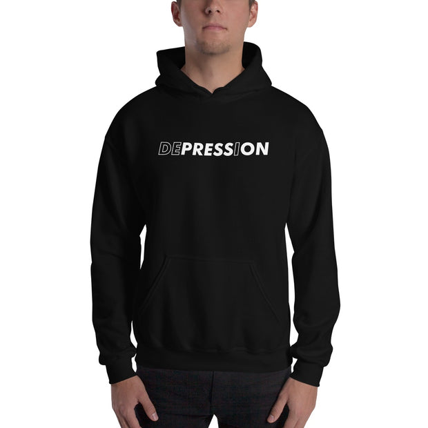 Depression unisex hoodie