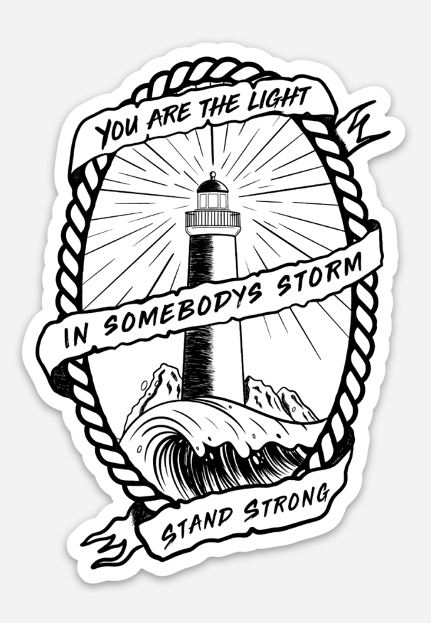 Lighthouse sticker