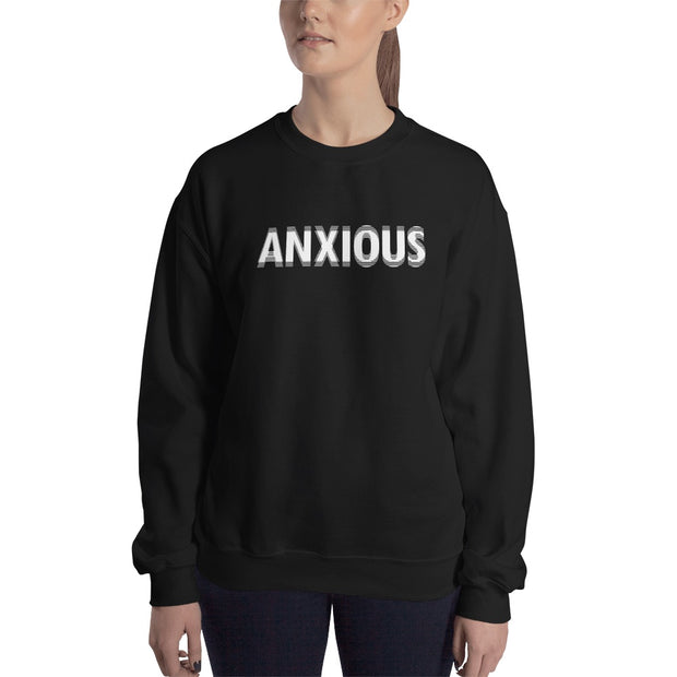 Anxious unisex crew neck
