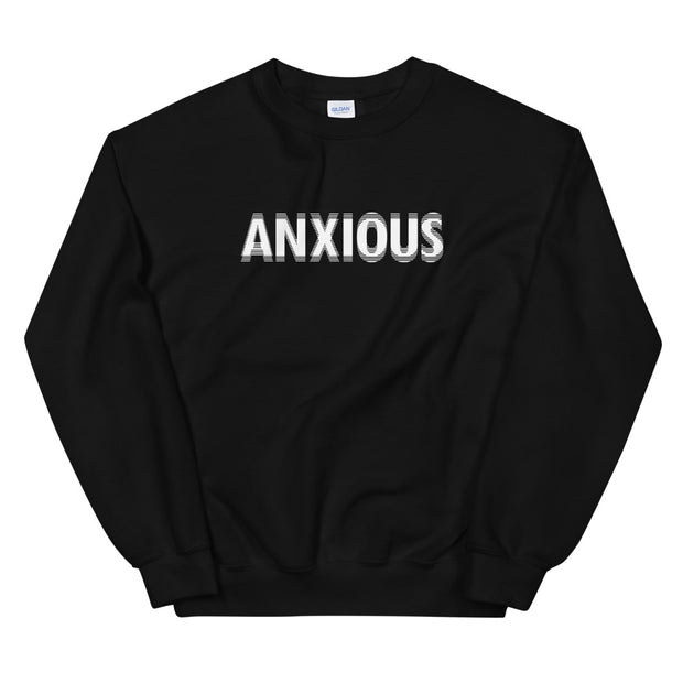 Anxious unisex crew neck