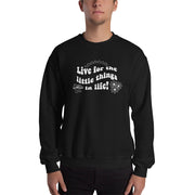 Graphic Groovy Little Things Crewneck