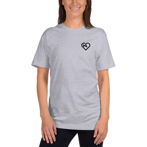 Heart logo unisex t-shirt