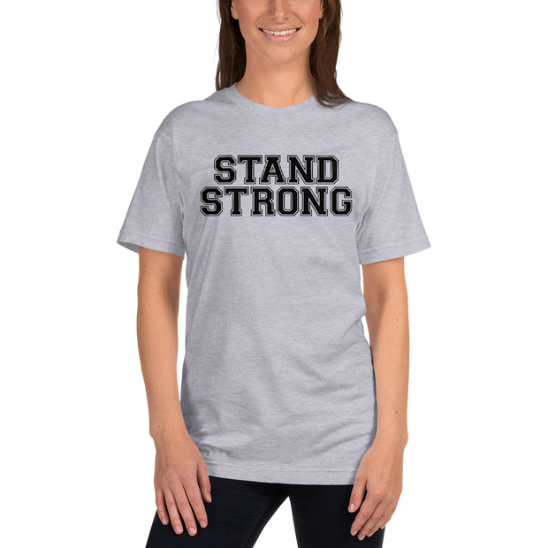 Stand Strong varsity unisex t-shirt