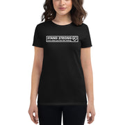 "Stand Strong even when you feel like falling" womens t-shirt