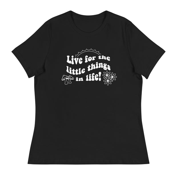 Graphic Groovy Little Things Womens T-shirt